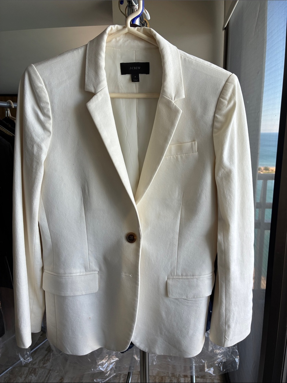 J. Crew Women's Off-White Blazer